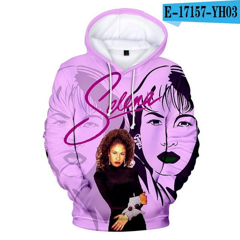 Luxury Selena Quintanilla Suitable 3D Hoodies Sweatshirts Boys Girls Long Sleeve Hoodie Fashion Casual Funny Sweatshirt Pullover