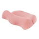 thumbnail image 4 of Almohada de espuma viscoelástica para el cuello, almohada para la cama para relajar los hombros, almohada para dormir boca abajo Rosa, 4 of 9