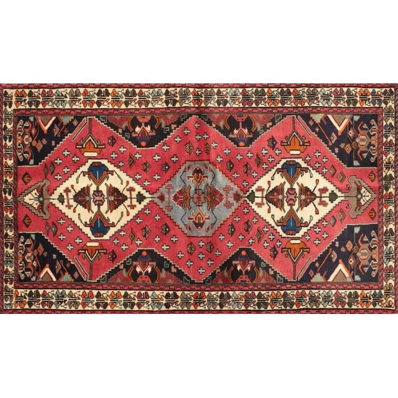 Ahgly Company Machine Washable Indoor Rectangle Traditional Dark Almond Brown Area Rugs, 8' x 12'