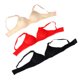 thumbnail image 3 of Sujetador inalámbrico para mujer correas anchas de nailon suave Copa de látex 3D Sujetador cómodo inalámbrico Patrones hermosos para ir de compras ANGGREK Otros, 3 of 7