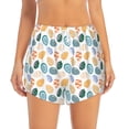 thumbnail image 2 of Goofa Easter eggs Printed Women 2 in 1 Running Shorts,Quick Dry Athletic Workout Shorts,High Waisted Athletic Shorts with Liner Pockets-XX-Large, 2 of 7