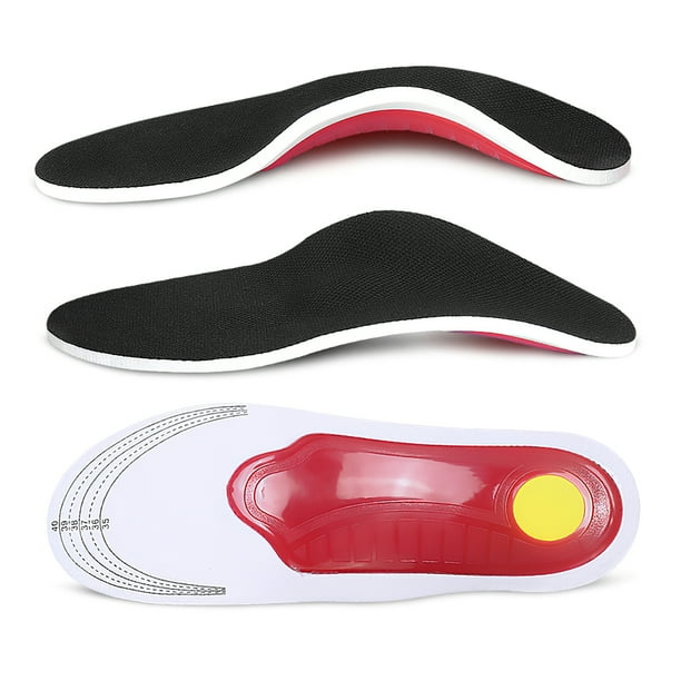 Arch Support Insole EVA Black Multifunctional Cuttable Breathable Arch Support Mat Black Arch Shoe Pad Arch Support Mat for Flat Feet High Arch X O