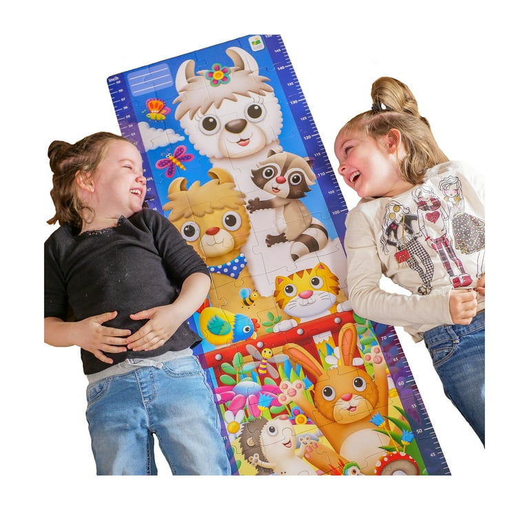 The Learning Journey Animal Friends Growth Chart Puzzle 50+ Pcs