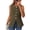 Army Green, variant on Summer Sleeveless Blazer Vest For Women Dressy Button Down Round Neck Business Casual Outfits Work Suit Vests Tops