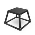 thumbnail image 3 of QinaQin 12 inch Steel Plyometric Jump Box, Anti-Slip Plyo Box, Black, 3 of 7