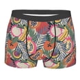 thumbnail image 5 of Uemuo Tropical Fruit Pattern Men's Boxer Briefs,Trunk Anti-Chafing,Comfortable, Durable, and Stylish Underwear-Large, 5 of 9