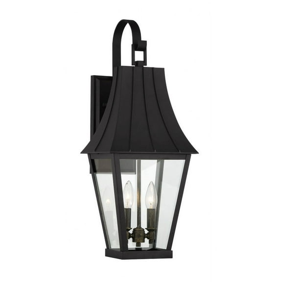 Minka Lavery Chateau Grande 24 1/4" High Coal Outdoor Wall Light