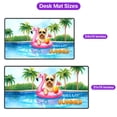 thumbnail image 5 of Hello Summer Cairn Terrier at Swimming Pool Flamingo Swim Ring Desk Mat Full Keyboard Mouse Pad Cairns Dog Lover Large Mousepad - 12009, 5 of 5