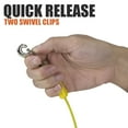 thumbnail image 4 of BV Pet Tie Out Cable 25 Feet Dog Cable for Dog up to 35 Pound, Yellow, 1 PC, 4 of 7