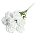 thumbnail image 2 of Carnations Artificial Flowers, Real Touch Carnation Flowers with Stems for Wedding, Home, Table Centerpieces, Floral Arrangements, Wedding Bouquets for Bride, White, 2 of 8