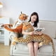 thumbnail image 4 of Peluche gigante de León de simulación para niños, almohada de felpa de Tigre, Animal del bosque, bonito regalo de cumpleaños, 30-120CM, 4 of 5