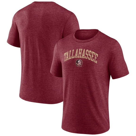 Men's Garnet Florida State Seminoles Arched City Tri-Blend T-Shirt
