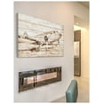 thumbnail image 4 of Marmont Hill "Plane at Rest" Painting Print on White Wood, 4 of 7