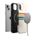 thumbnail image 4 of Casely iPhone 15 Case | Totally Groovy | Rainbow Stripes Color Block | Compatible with MagSafe | Bold Protective Design, 4 of 9