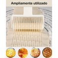 thumbnail image 4 of Rodillo Reposteria, Cortador de Masa, 2 Piezas, Herramienta de Cocina para Hacer Pizza Casera, Preparar Masa de Galletas y Tartas, Material Plástico, 4 of 4