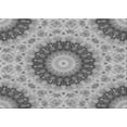 thumbnail image 1 of Ahgly Company Machine Washable Indoor Rectangle Transitional Smokey Gray Area Rugs, 4' x 6', 1 of 7