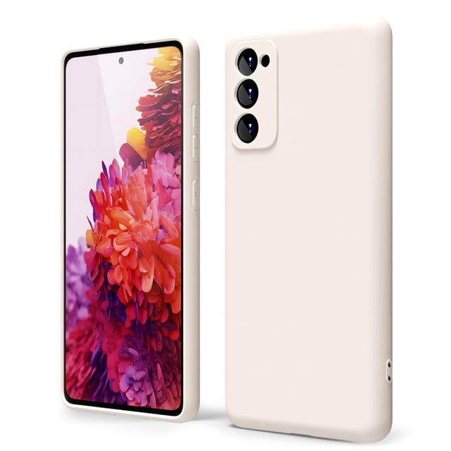 oakxco - Funda de silicona líquida para Samsung Galaxy S20 FE 5G, bonita funda delgada de goma suave