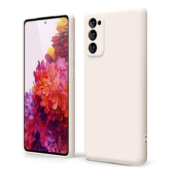 oakxco - Funda de silicona líquida para Samsung Galaxy S20 FE 5G, bonita funda delgada de goma suave