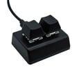 thumbnail image 3 of TISHITA 2 Key Backlit USB Wired Red Axis Gaming USB Keyboard Hot Swap Game Keyboards for Black, 3 of 8
