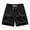 Black, variant on Men Shorts Casual Solid Color Shorts Slim Fit Straight Shorts Drawstring Elastic Waist Shorts Lightweight Shorts