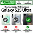 thumbnail image 2 of Funda impermeable Cozycase para Samsung Galaxy S25 Ultra, 2 of 9