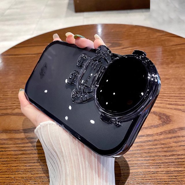 1pc Phone Case With Astronaut Graphic Anti-fall For 15 Plus 15 Pro Max 14 13 12 11 Pro Max XS Max X XR 8 7 Plus Gift For Birthday, Halloween, Christmas