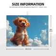 thumbnail image 2 of Sikiie Blue Sky Cloud Puppy Dish Drying Mat, Kitchen Counter Mat, Self Drying Mat for Kitchen Counter Dish Drying Pad ,for Dishes, Utensils, Pots and Pans（24" x 18"）, 2 of 7