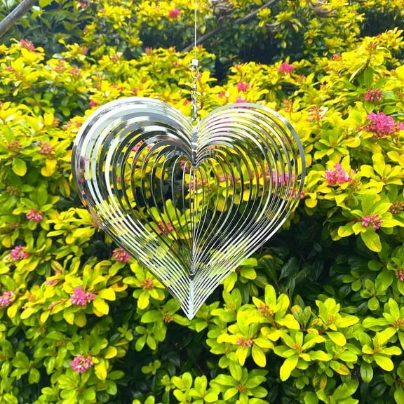 2021 New Beating Heart Wind Spinner,Wind Catcher For Yard And Garden,Hanging
