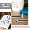 thumbnail image 3 of Raindrops 20pcs Furniture Corner Connectors Iron for Office, 3 of 8