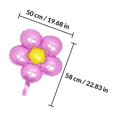 thumbnail image 2 of WEUVEB 10Ud En Forma De Flor De Aluminio Para Festiva Y Ambiente Alegre, 2 of 6