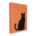 thumbnail image 3 of Stupell Industries Bold Black Cat Silhouette Graphic Art Gallery Wrapped Canvas Print Wall Art, Design by Jo Taylor, 3 of 7