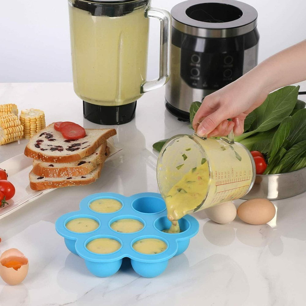 Silicone Egg Bites Molds With Lid For 5 6 8 Qt Instant Pot Accessories Walmart