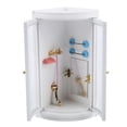 thumbnail image 2 of Baño con ducha de madera en miniatura, hecho a mano, escala 1:12, para muebles de casa de muñecas, paisajismo, 2 of 10