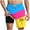 Multicolor 03, variant on DeHolifer Shorts for Men Plus Size Drawstring Elastic Waisted Palm Graphic Printed Summer Trendy Comfy Shorts Sky Blue L