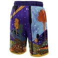 thumbnail image 3 of Unisex NBA & KidSuper Studios by Fanatics Purple Los Angeles Lakers Hometown Shorts, 3 of 4