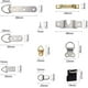thumbnail image 2 of Kit de ganchos para colgar cuadros de 96 piezas, 9 modelos de servicio pesado Ganchos para colgar marcos de cuadros con tornillos y caja de almacenamiento para colgar cuadros de fotos JFHHH pequeña, 2 of 5