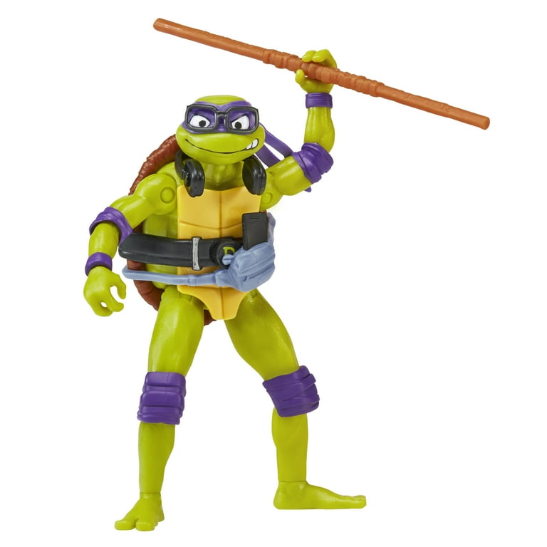 Teenage Mutant Ninja Turtles: Mutant Mayhem 4.5” Donatello Basic Action  Figure by Playmates Toys 