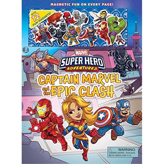 Pre-Owned Marvel Super Hero Adventures: Captain Marvel and the Epic Clash (Hardcover) 0794441114 9780794441111
