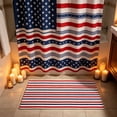thumbnail image 6 of Red Blue White 4th of July Striped Rug, 80x50cm 250th Anniversary Mat Patriotic Outdoor Front Porch USA Door Mat, Non Slide Floor Mat, for Farmhouse Entrance Porch Outdoors Decor, 6 of 6