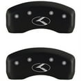 thumbnail image 2 of MGP 4 Caliper Covers Engraved Front & Rear Circle K/Kia Matte Black finish silver ch, 2 of 2