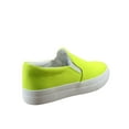 thumbnail image 2 of Hike Women's Flat Slip On Double Layer Foam Padded Cushion Sock Fashion Sneakers Shoes ( Yellow, 8.5 ), 2 of 2