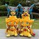 thumbnail image 2 of 4 Styles Cosplay Pokemon Plush Mega Shiny Charizard XY Pikachu Cloak Stuffed Toy Cartoon Soft Doll, 2 of 5