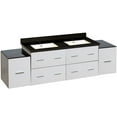 thumbnail image 1 of Imaginations Américaines 74 pouces W Vanity Set Blanc, 1 of 1