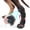 Black-S, variant on Drop Foot Brace with Reel(No Knuckling Boot Brace) for Dog - Corrective Dog Shoes to Safely Lift Toes for Foot Issues, Arthritis, and improving Walking gait in Dogs,Patent Pending S