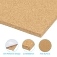 thumbnail image 4 of Uxcell 12x12" 1/4" Thick Cork Board Tiles, 2 Pack Self Adhesive Square Bulletin Board Display Corkboard, 4 of 6