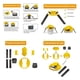 thumbnail image 4 of Ratones Inteligente Reutilizable Plástico Flip And Slide Mousetrap Desmontable Reset Slope Cubo Trampa Humana Para Ratas Para Exteriores En Interiores Scienceny HA046342-02, 4 of 6