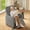 Gray, variant on Power Recliner Chair with Adjustable Electric Recliner, Ergonomic Overstuffed Rocking Sofa with 2 Side Pockets & USB Port for Living Room, Bedroom,Gray