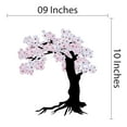 thumbnail image 4 of Blooming Cherry Blossom Wall Decal - Home Living Room Nursery Bedroom Decoration -- Easy To Apply Vinyl Wall Decal - Floral Themed Art Removable Wall Sticker -Size 9" x 10"., 4 of 4