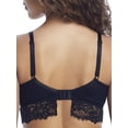 thumbnail image 2 of Women's Pour Moi 20400 Bling It On Padded Plunge Longline Bra (Black 32F), 2 of 2