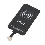 Wireless Charger Receiver Chip, Foldable Plug Fast Stable Efficient Wireless Charging Receiver  For Type C Mobile Phones